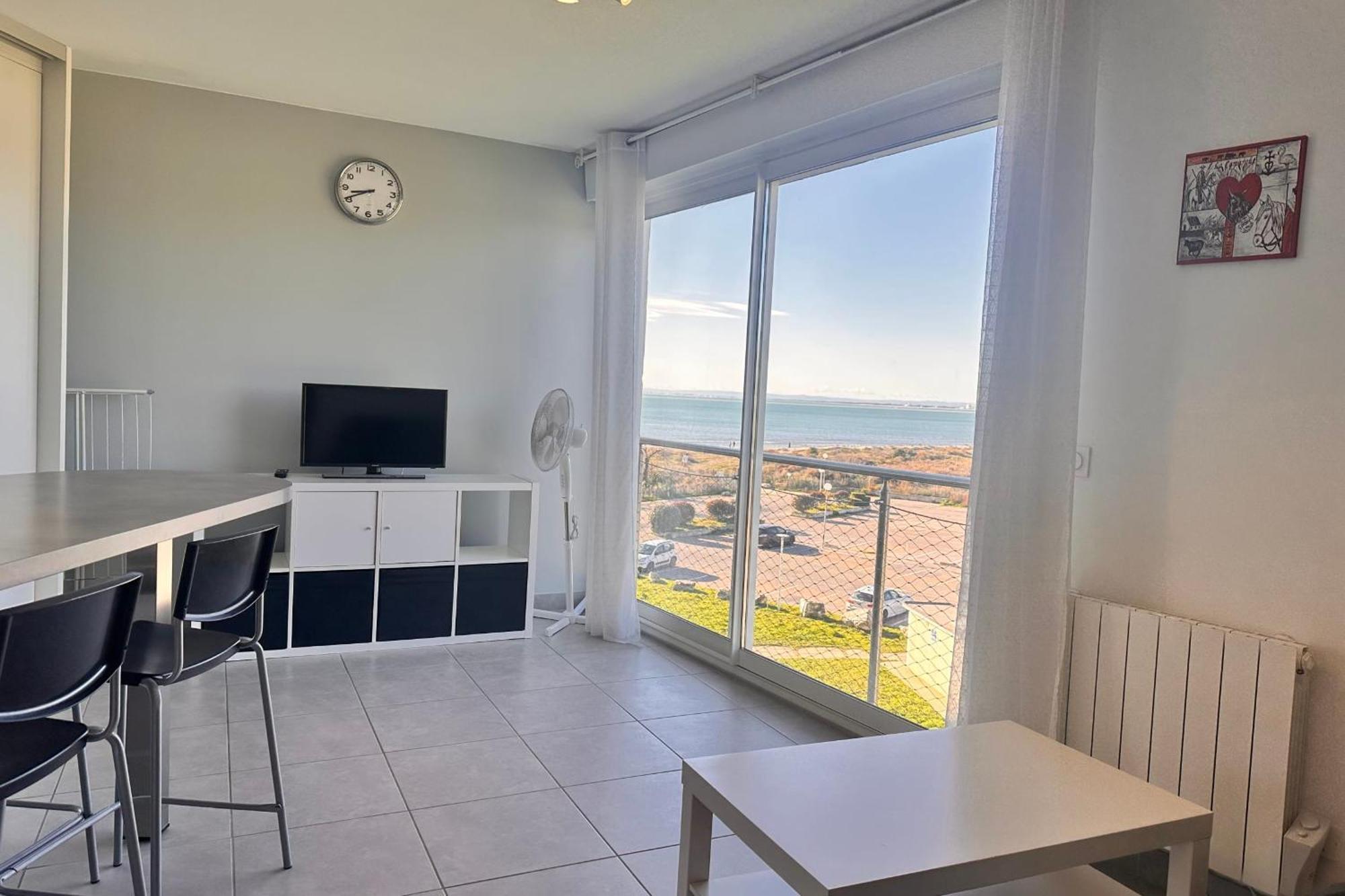 Les Pieds Dans Le Sable Appartement Vue Mer 1 Chambre 1 Cabine Le Grau-du-Roi Exteriör bild