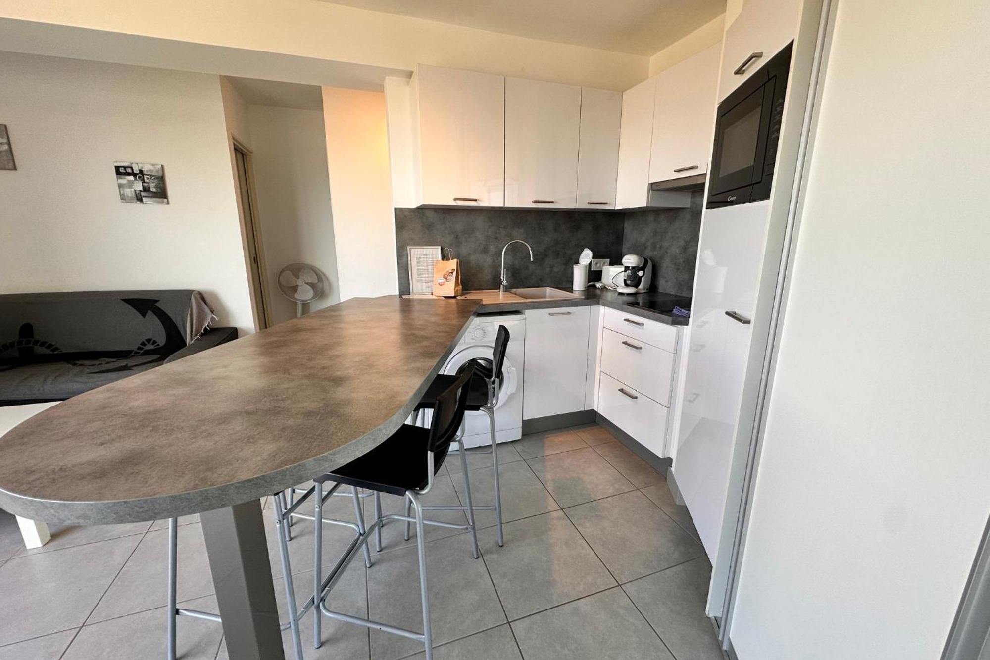 Les Pieds Dans Le Sable Appartement Vue Mer 1 Chambre 1 Cabine Le Grau-du-Roi Exteriör bild